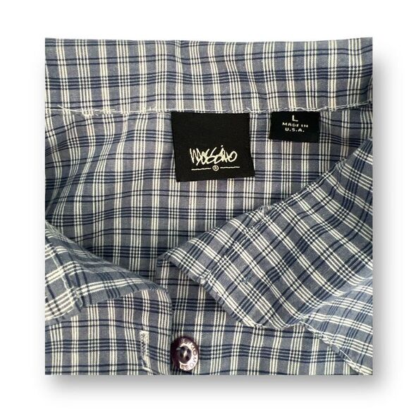 Mossimo Button Up Blouse Top Size Large Y2K - Picture 5 of 6